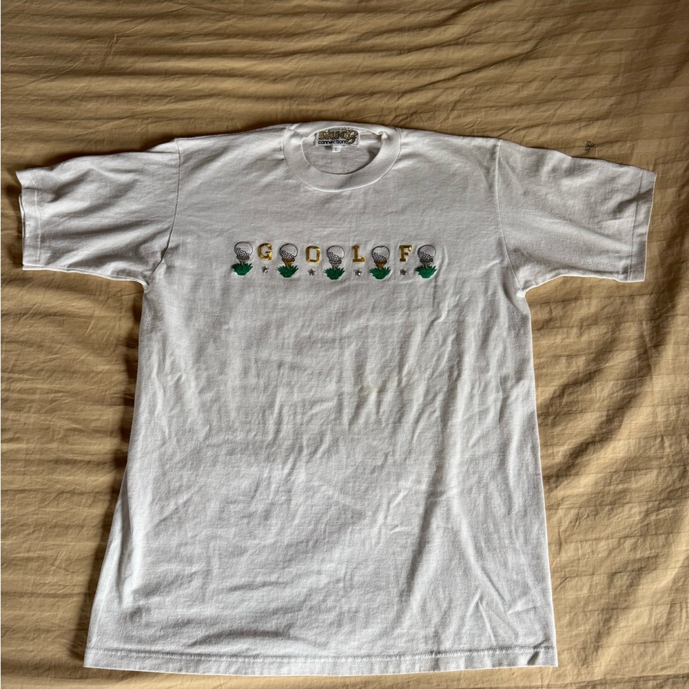 Golf Embroidered Tee